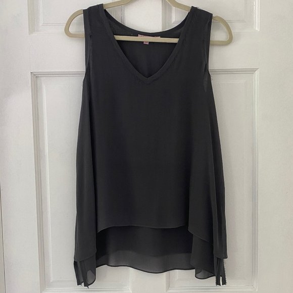 100% Silk Calypso Top - Picture 1 of 7